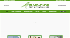 Desktop Screenshot of degraspieper.nl